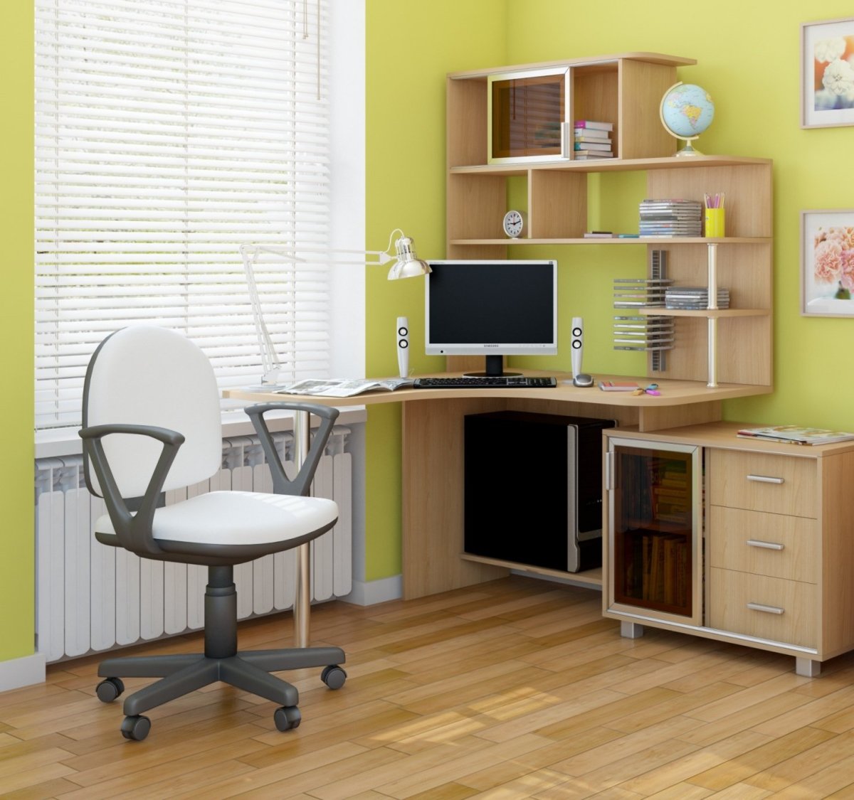 Риннер стол компьютерный next