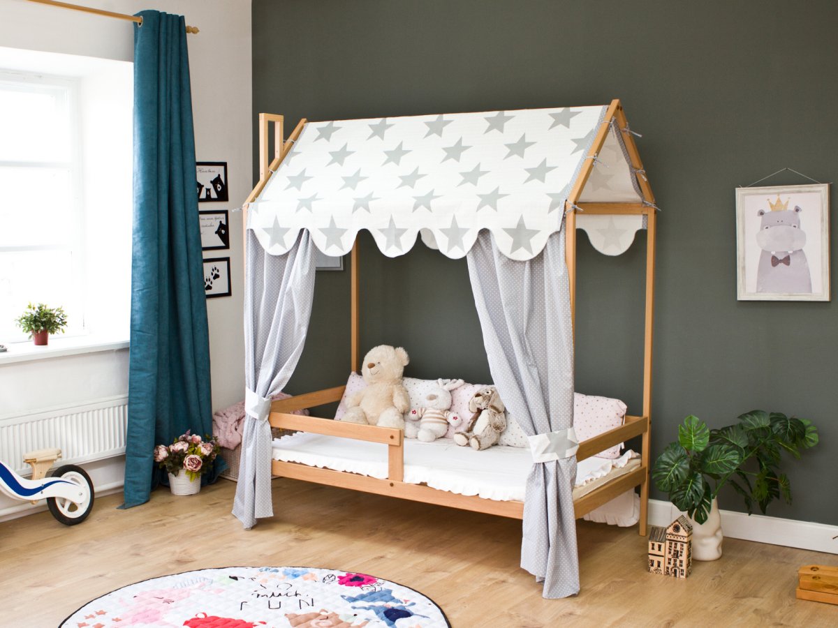 Кровать домик красная звезда Можга