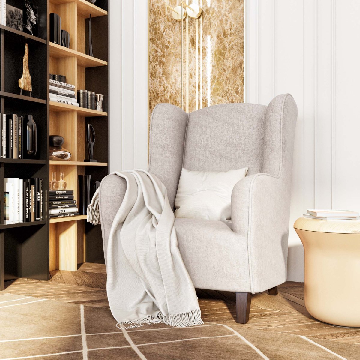 Кресло Теодор лазурит