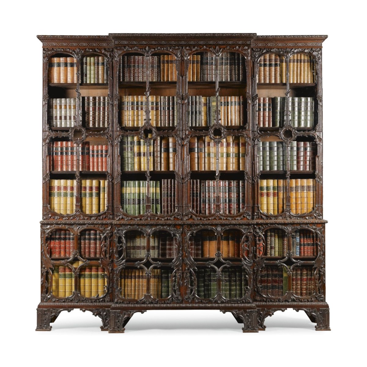 Стеллаж книжный махагон