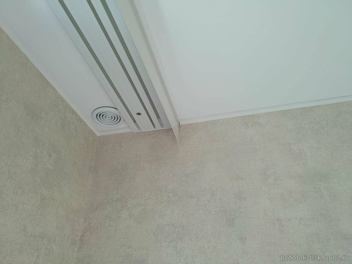 Вентиляционная решетка для натяжного потолка