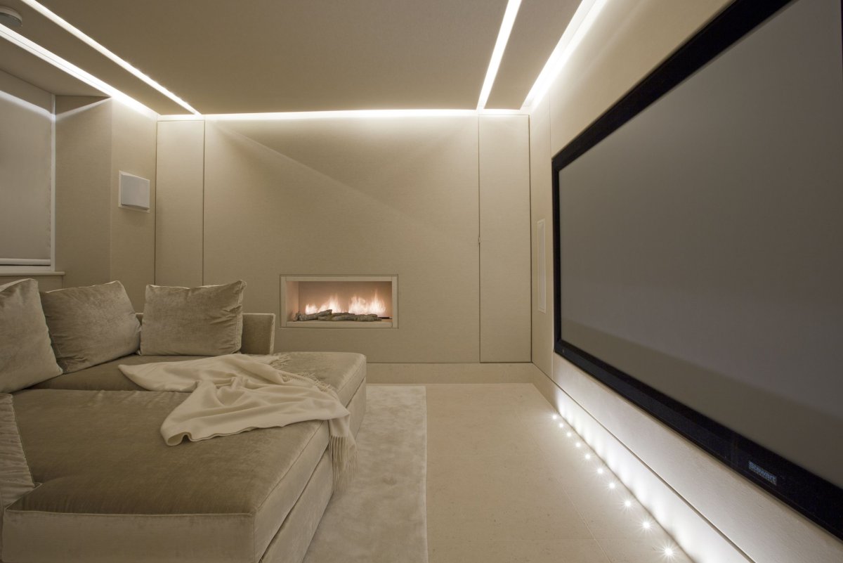 Подсветка в маленькой комнате