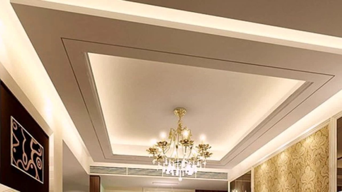 Гипсокартонные потолки для холла