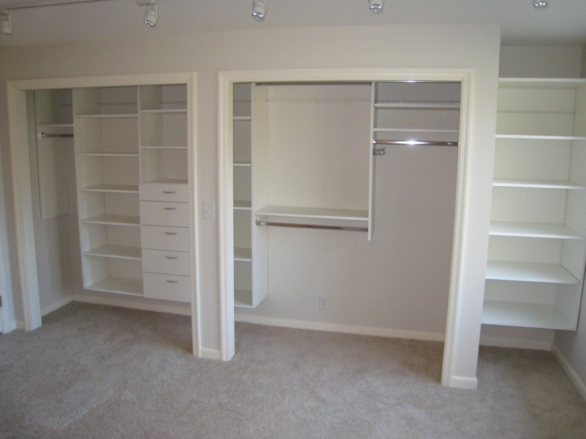 Гардеробный шкаф из гипсокартона