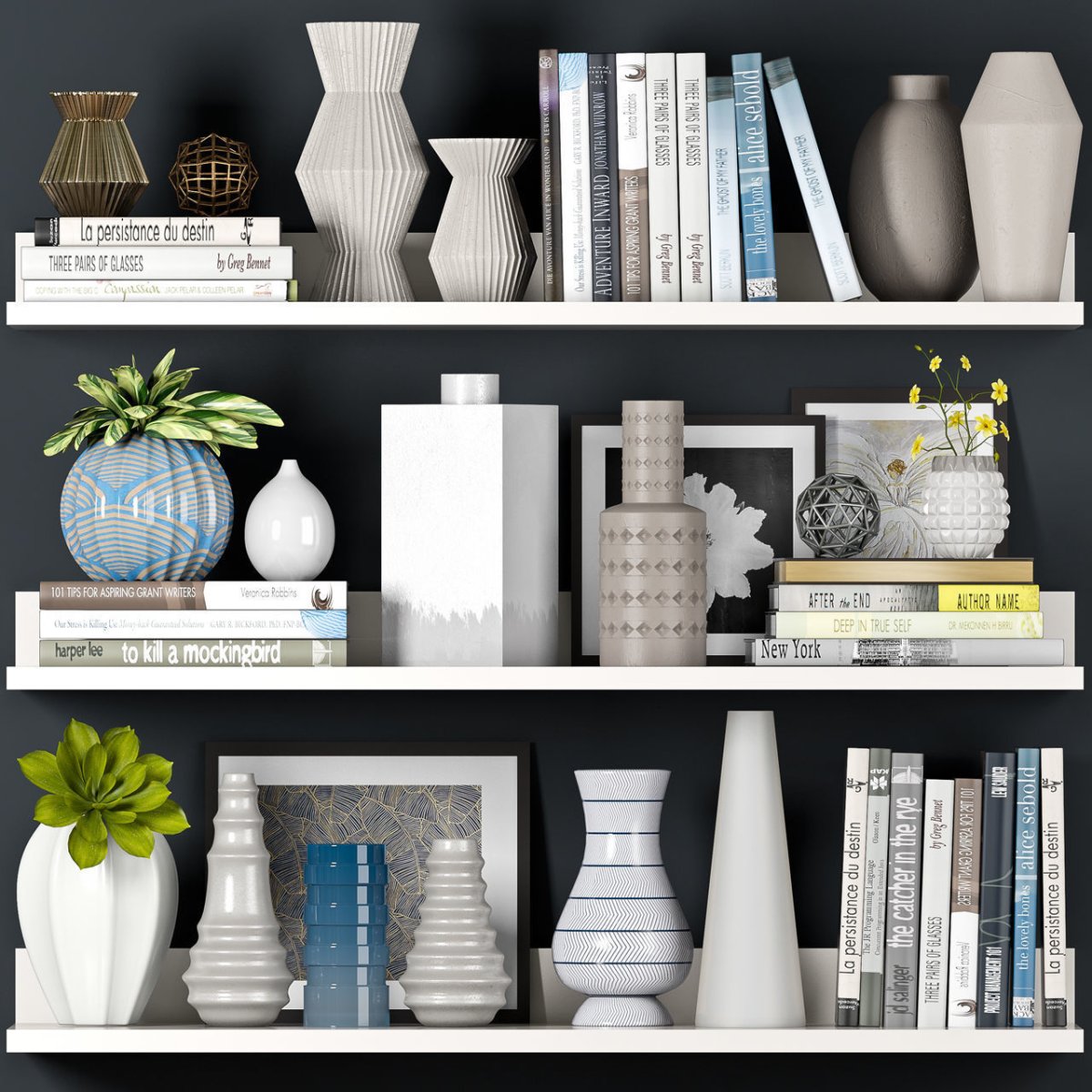 Предметы на полке