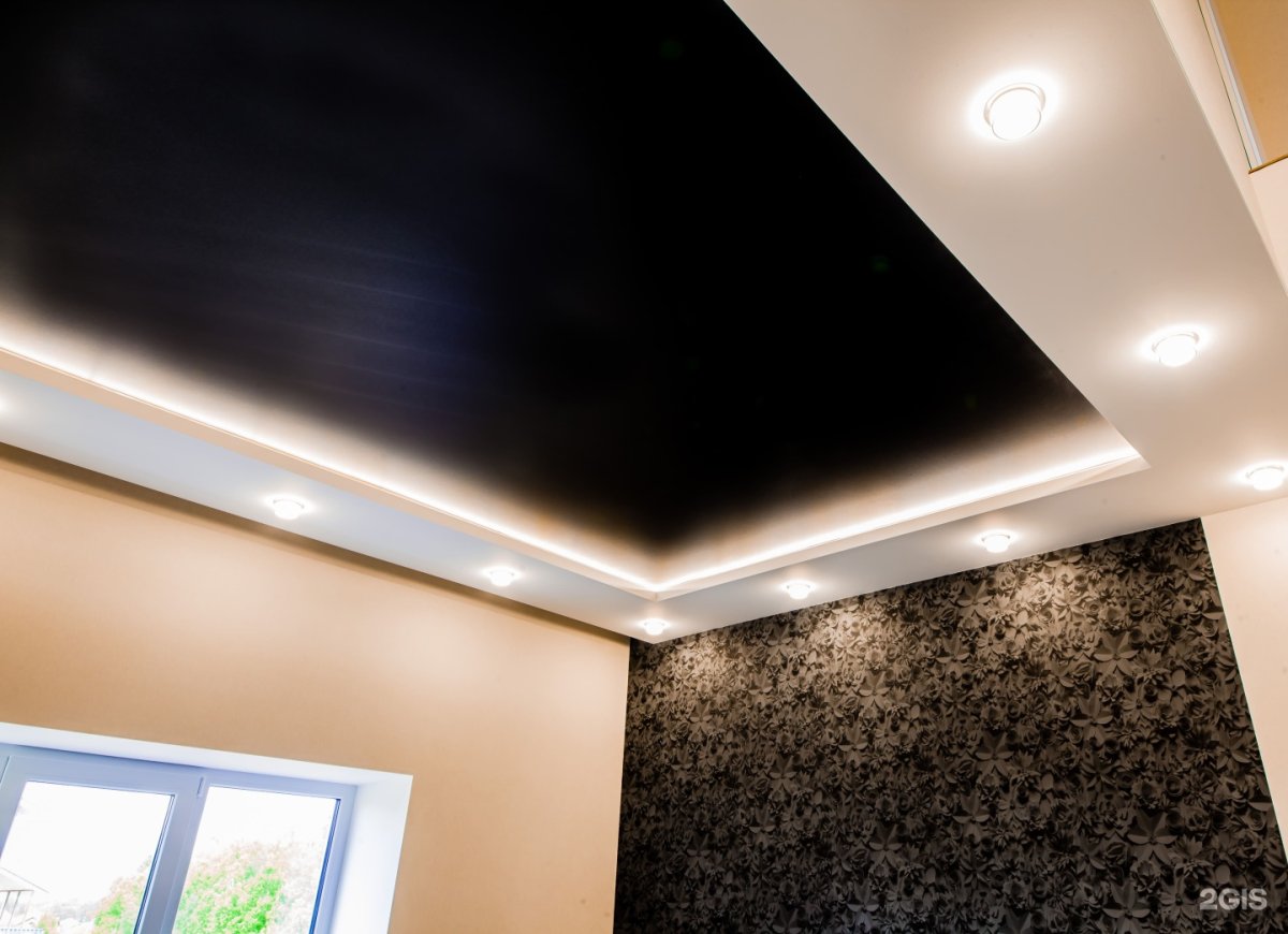 Матовый натяжной потолок