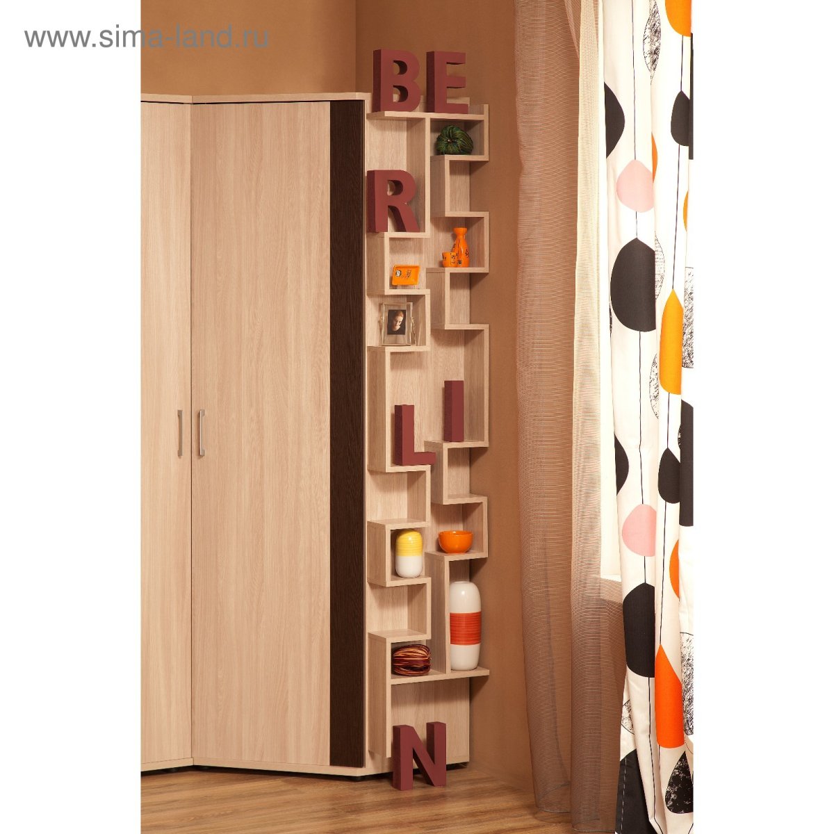 Стеллаж Twist ясень шимо