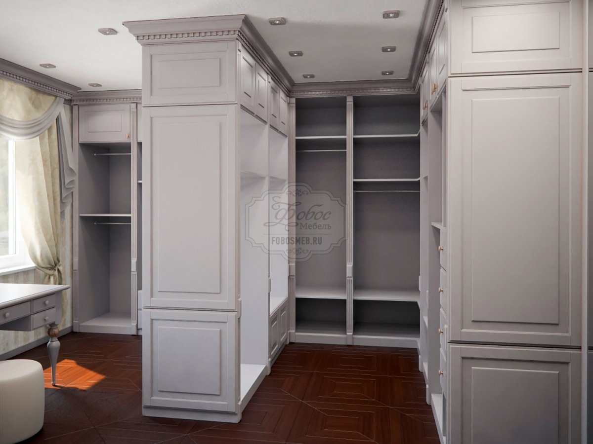 Гардеробная комната в стиле Неоклассика