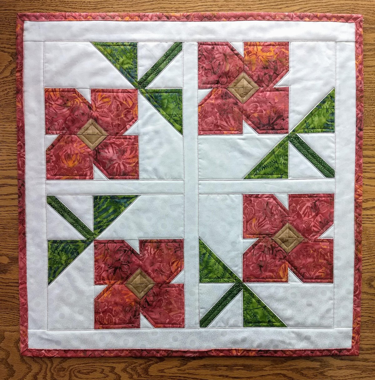 Блок лоскутного шитья ланчматы