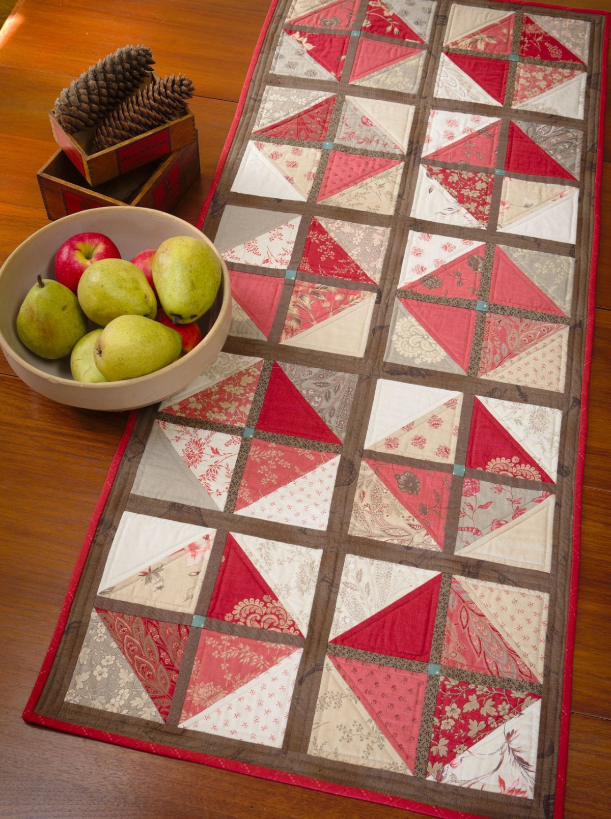 Простые Лоскутные стеганые салфетки