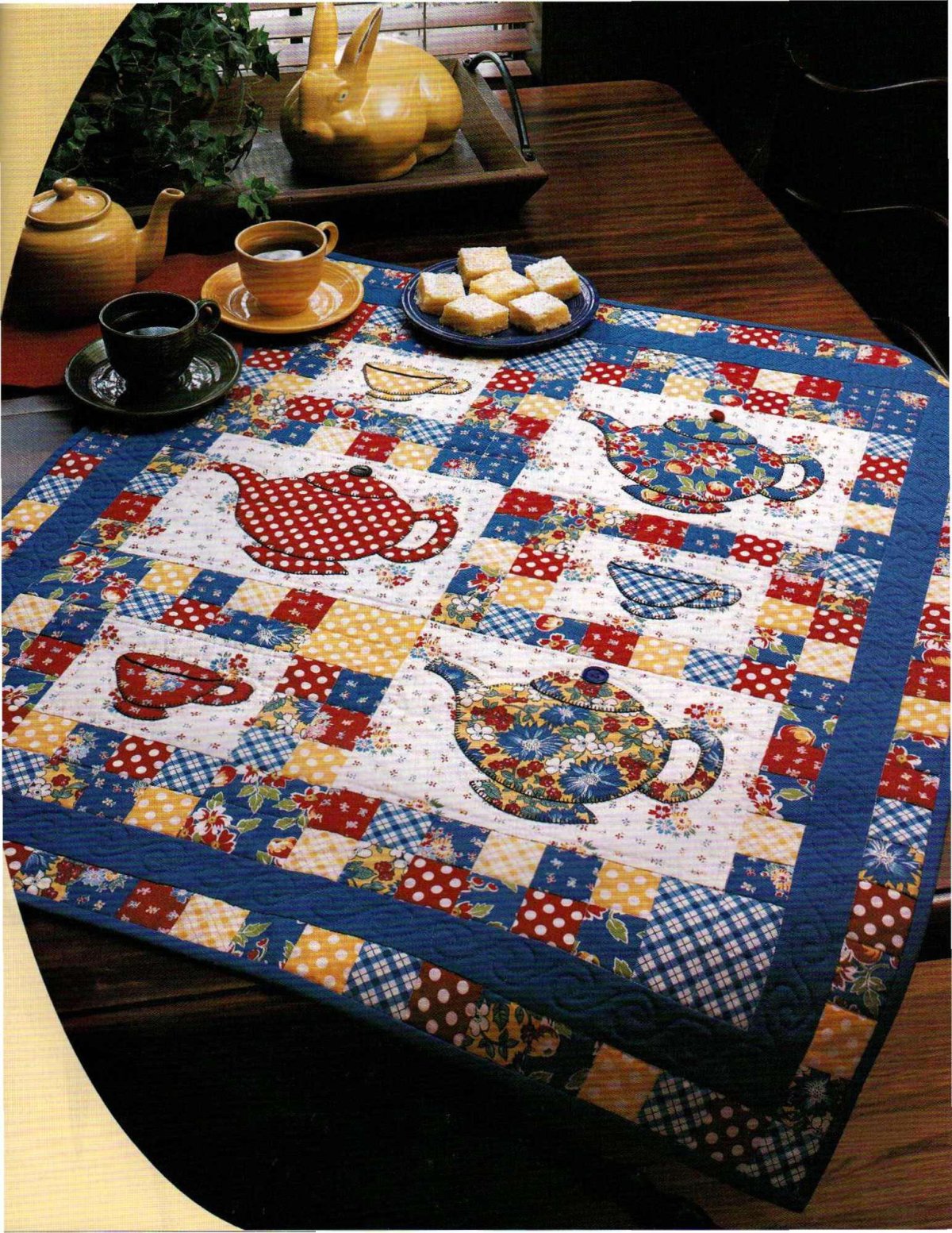 Лоскутная салфетка