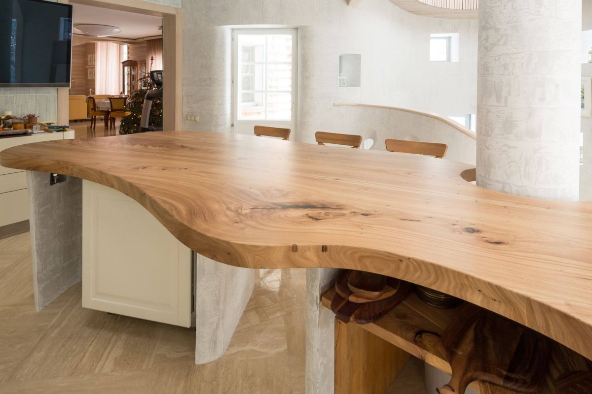 Слэб карагач столешница