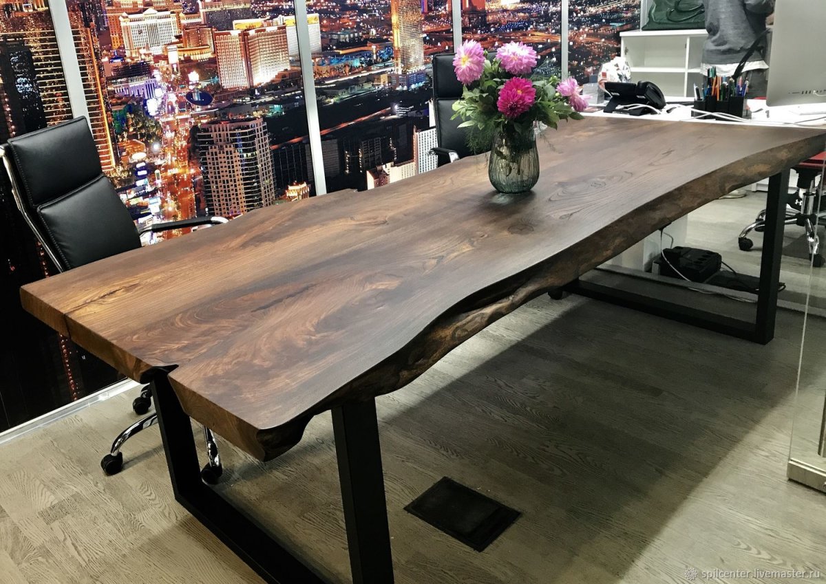 Столешница из слэба карагача