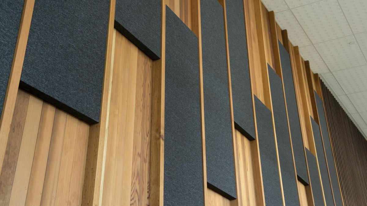 Акустические шпонированные панели Gustafs Panel System