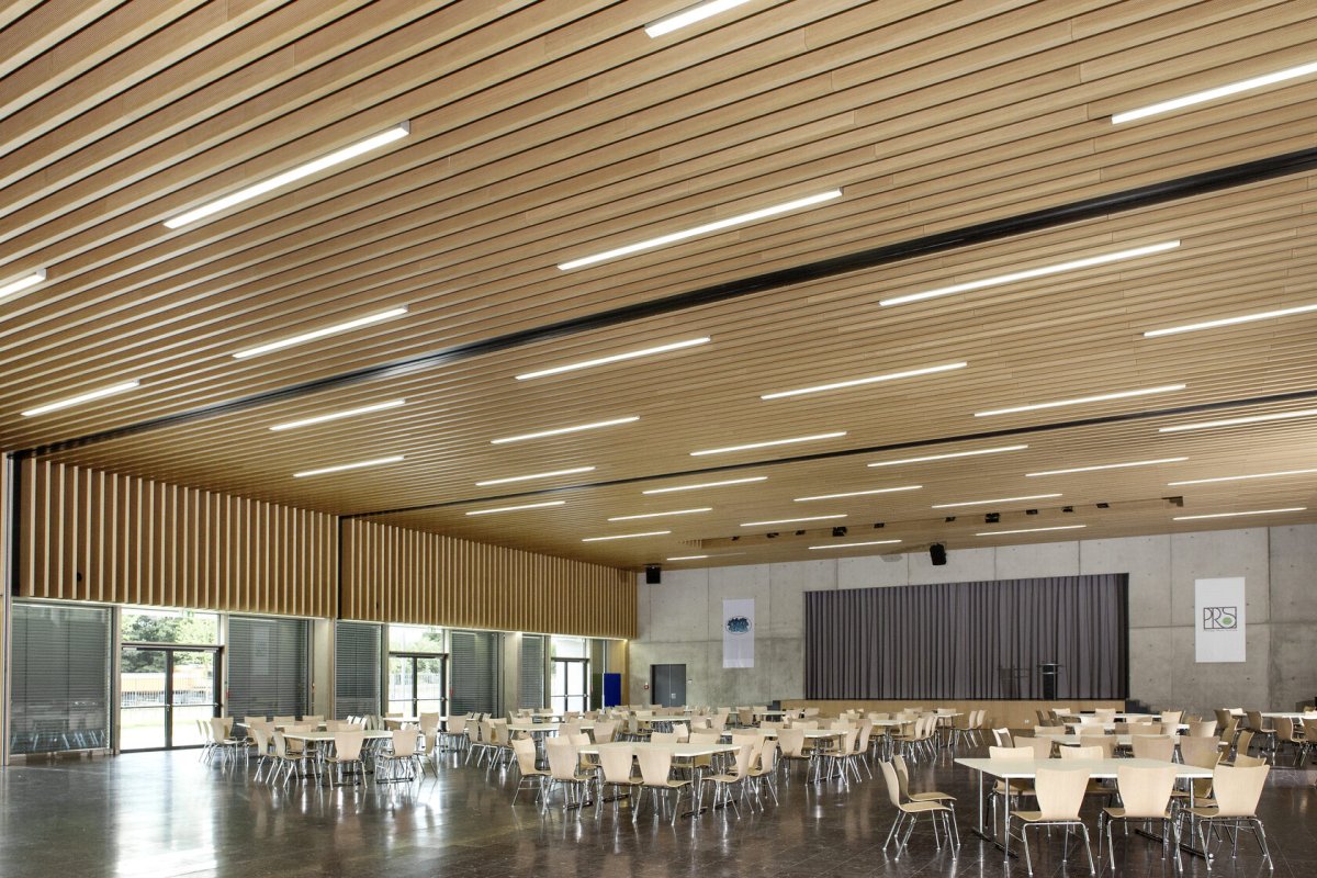 Реечный потолок Ecophon ламели