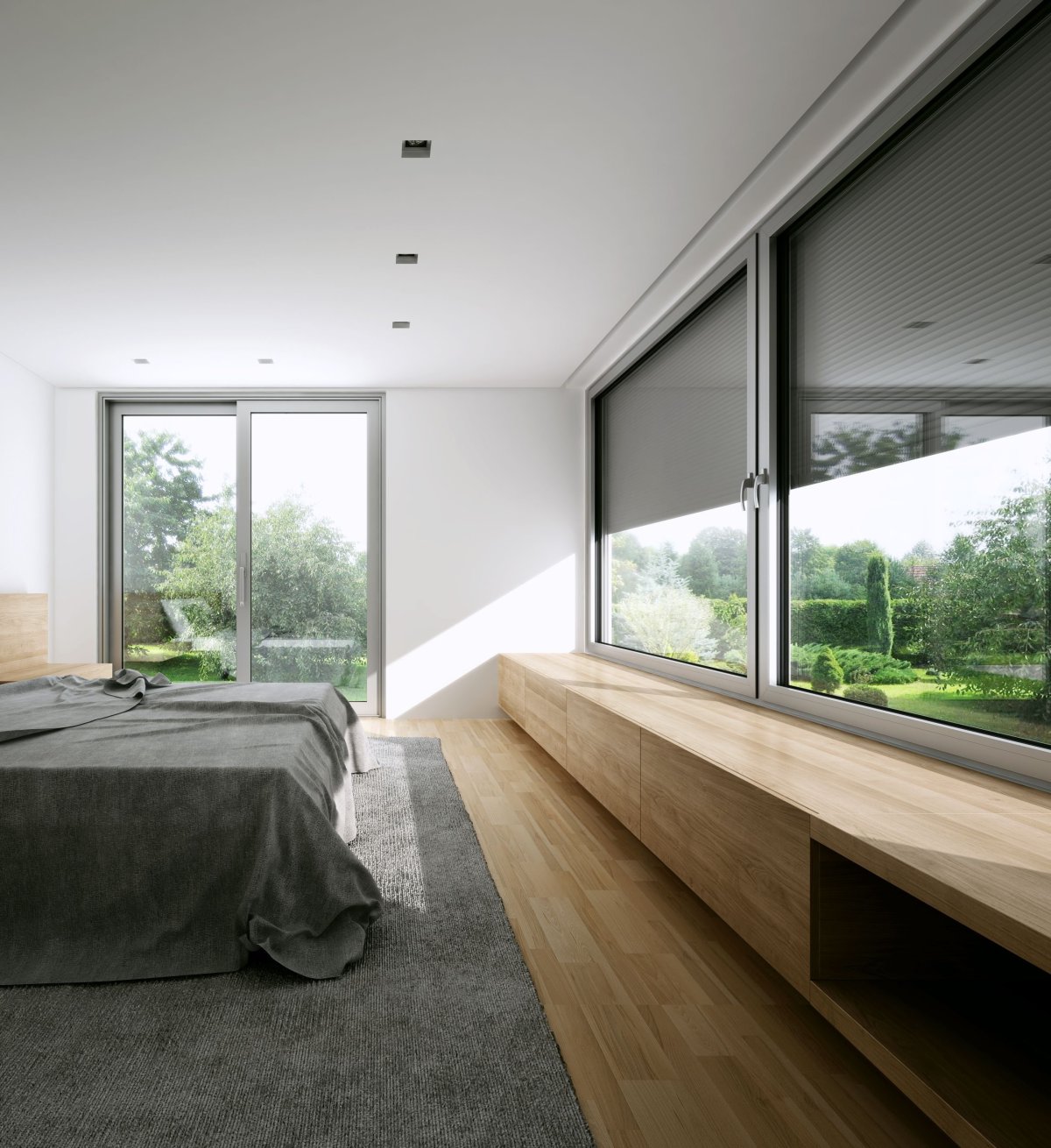 Окно интерьер Минимализм