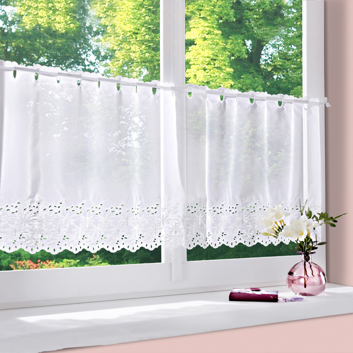 Шторы-кафе для кухни