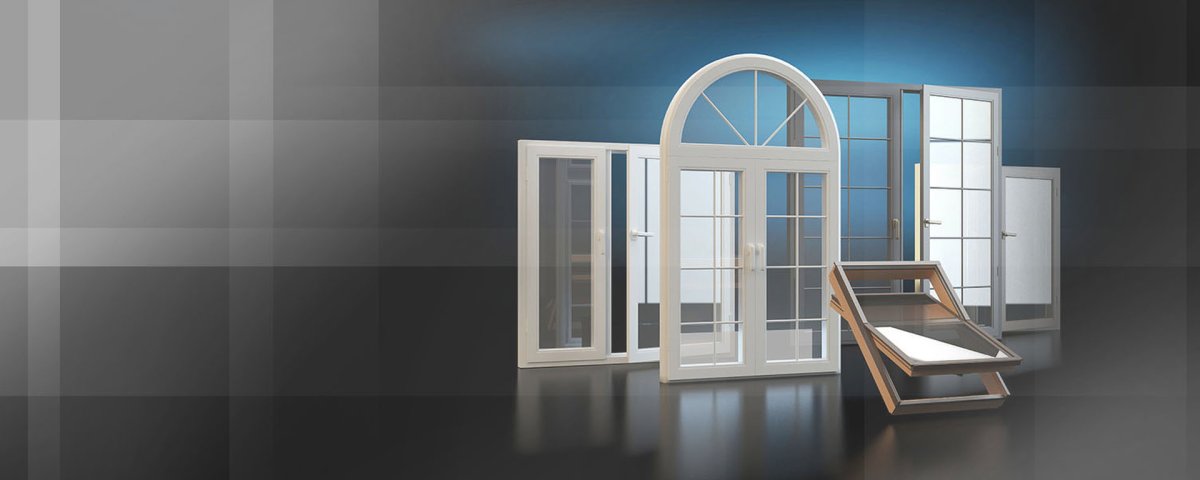 Пластиковые окна и двери визитка