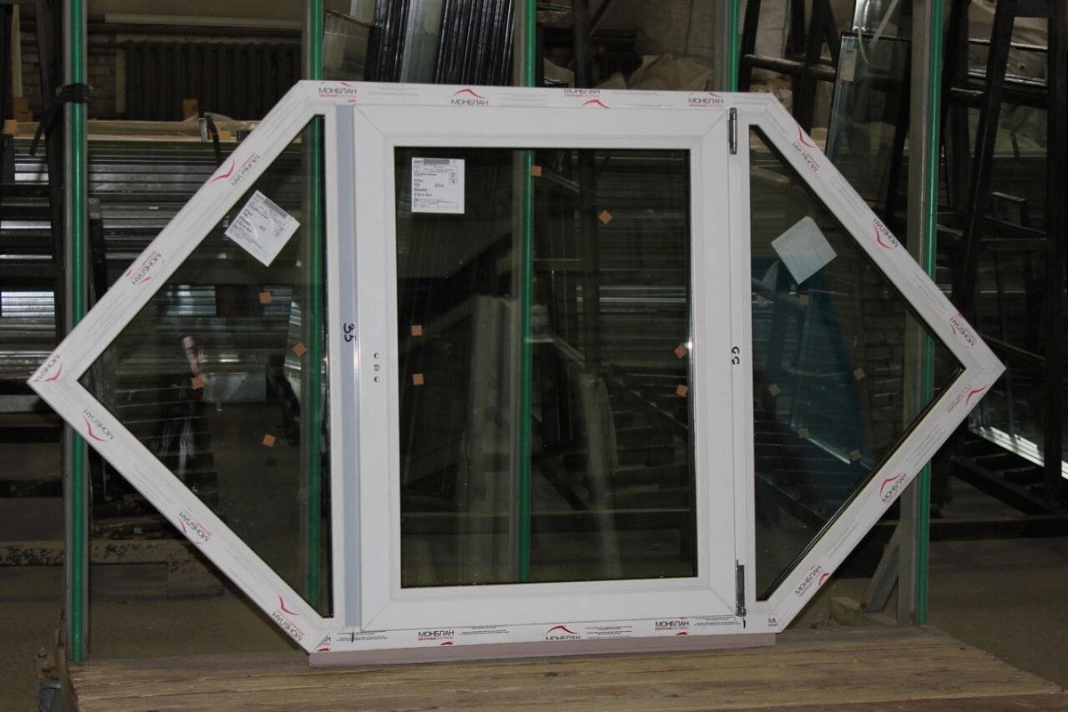 Пластиковые окнане стндартные