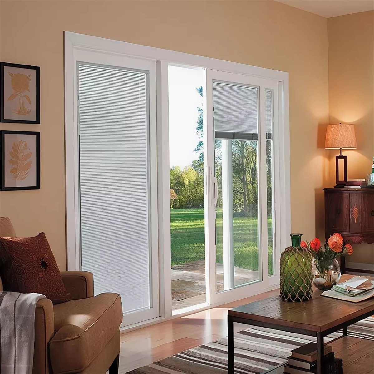 Французские двери Рехау