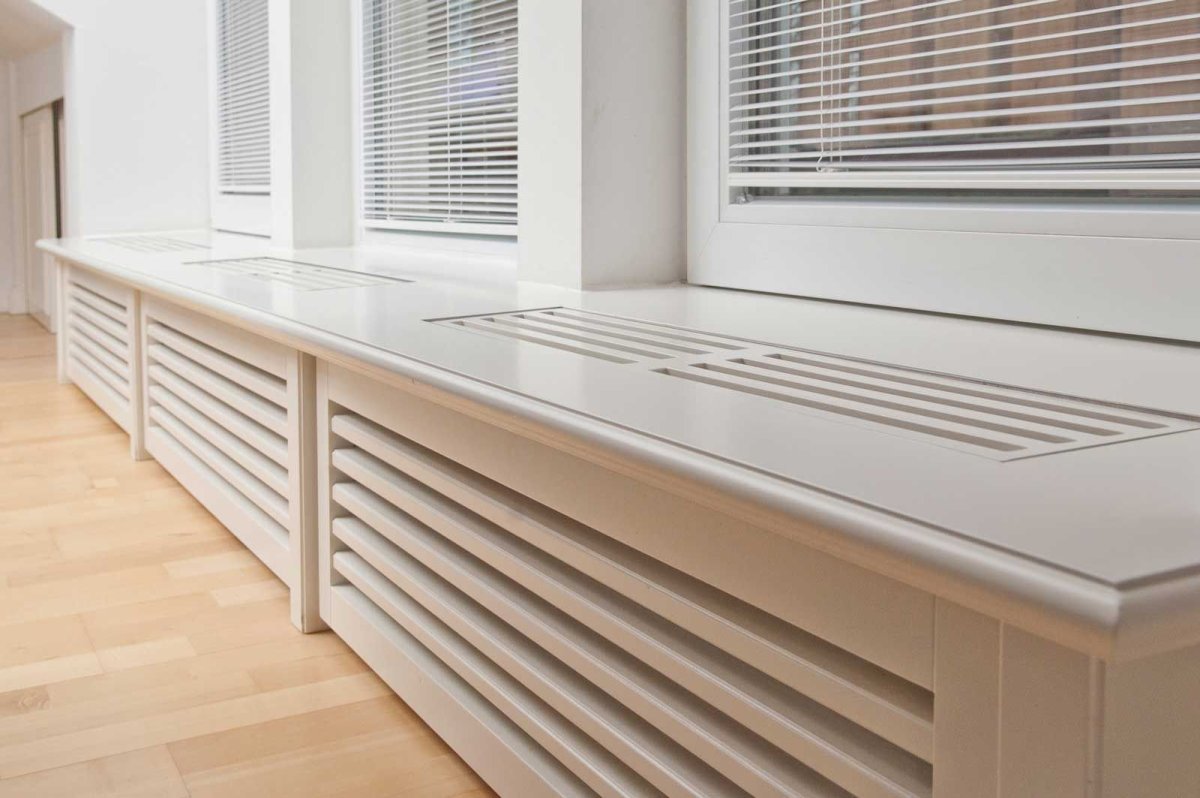 Решетки радиаторные в подоконник