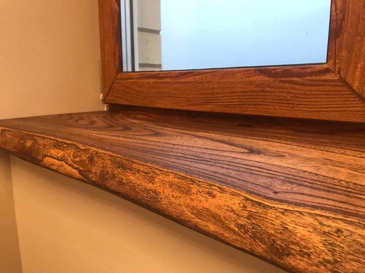 Подоконник из дерева