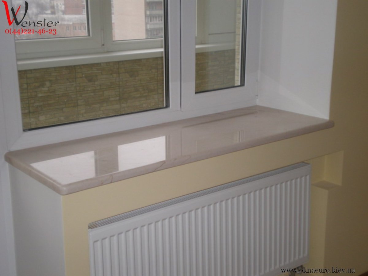 Подоконник вровень