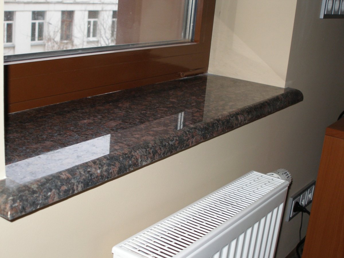 Дымовский гранит подоконник