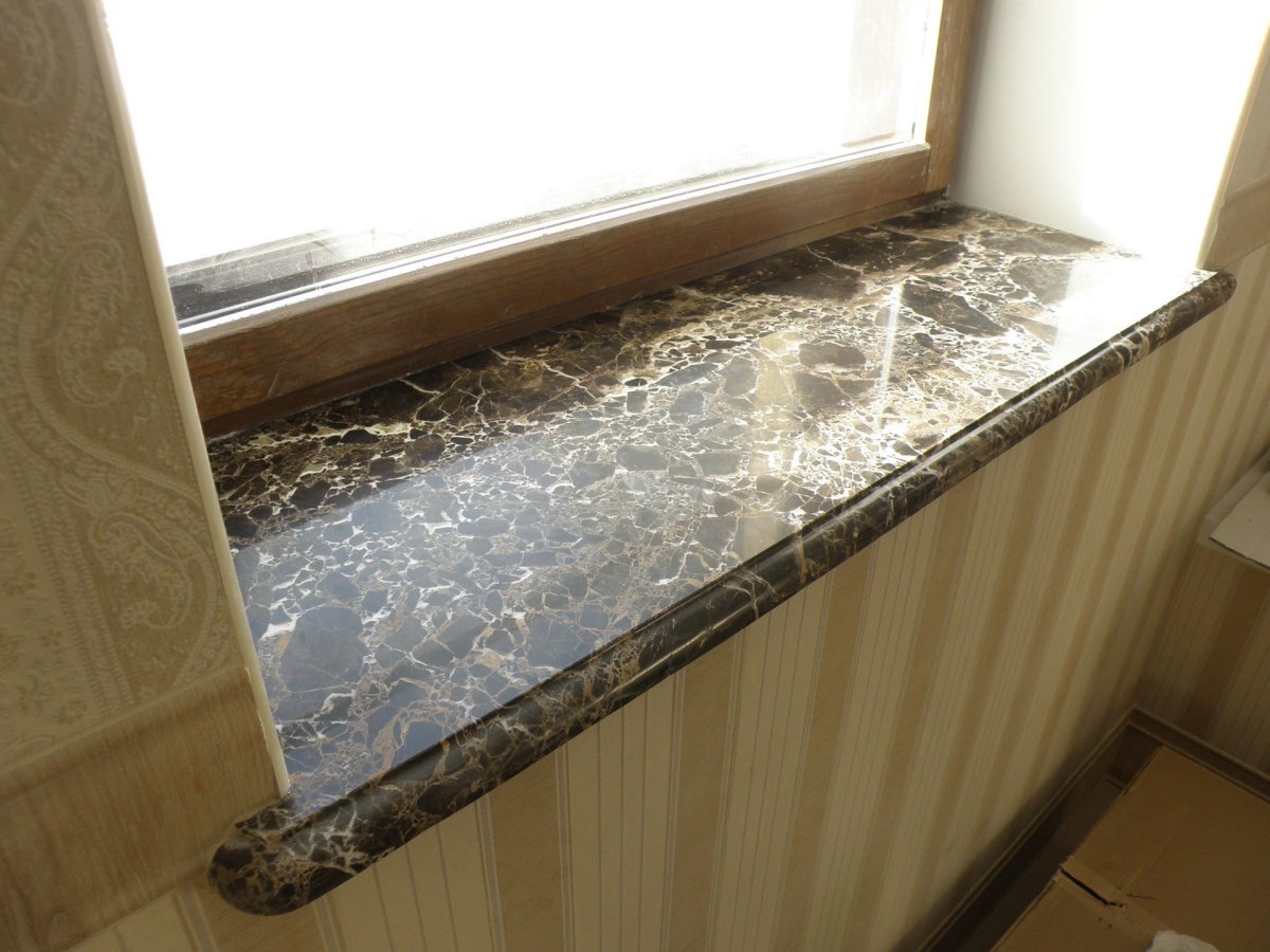 Кромка для подоконника мрамор