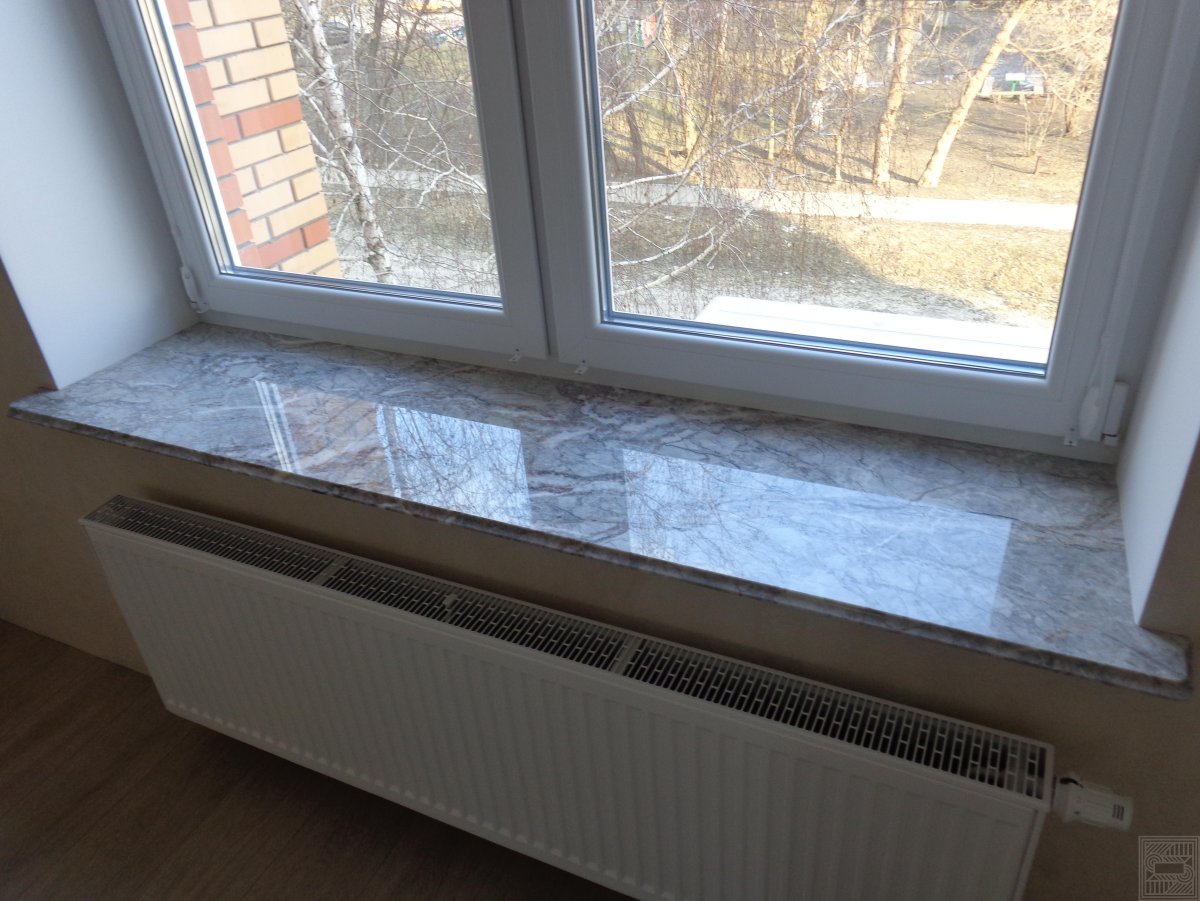 Подоконник 20 мм из мрамора