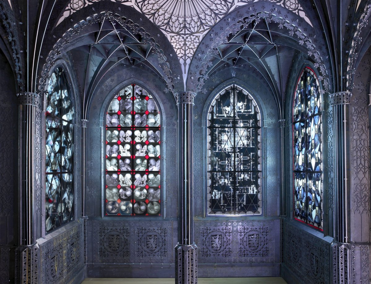 Wim Delvoye витраж