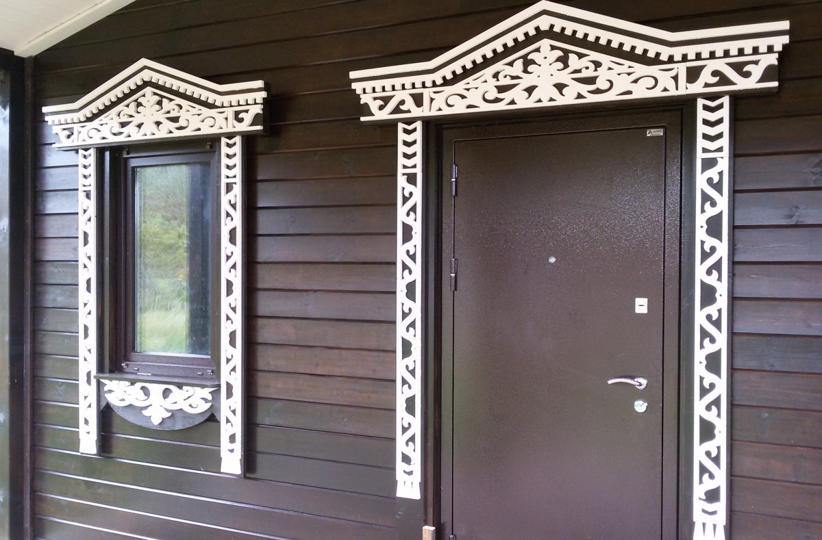 Резные наличники