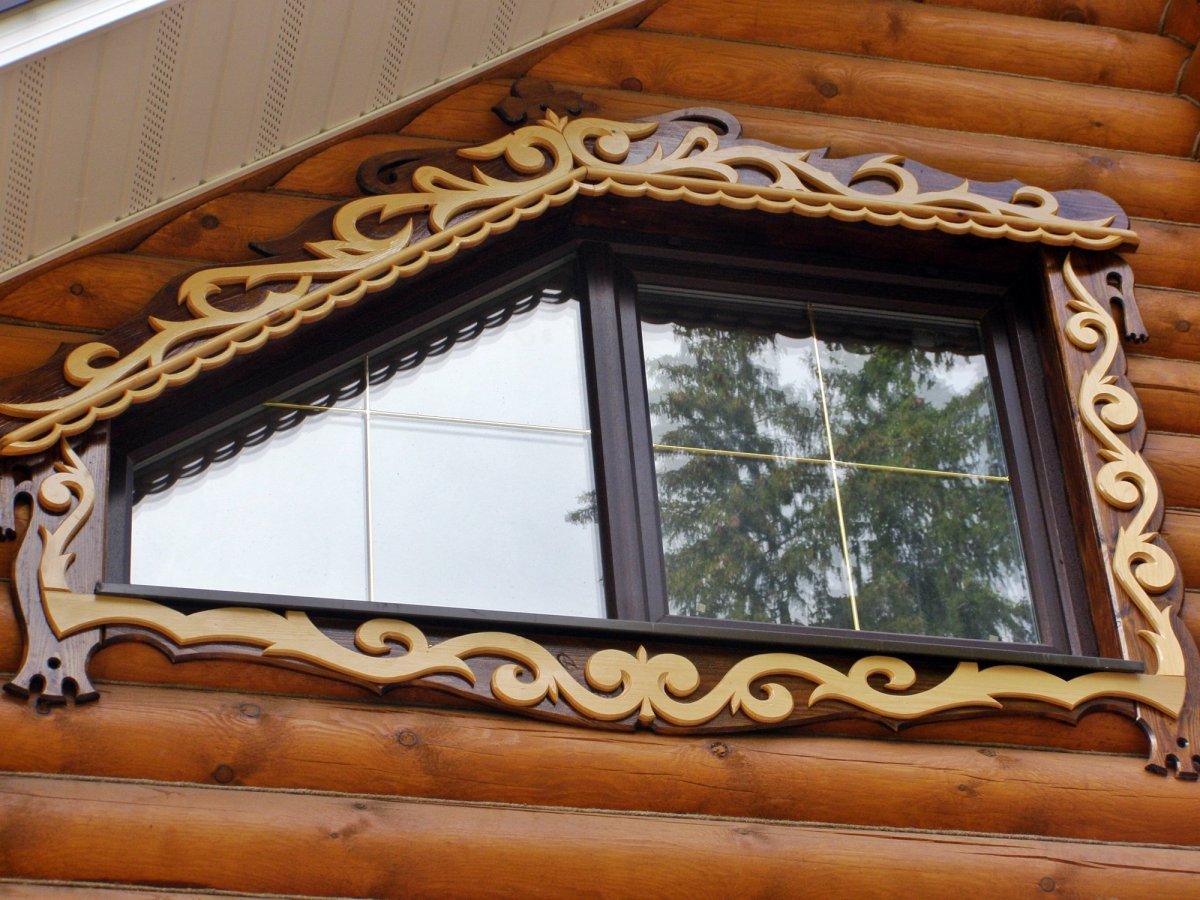 Наличники на окна деревянные
