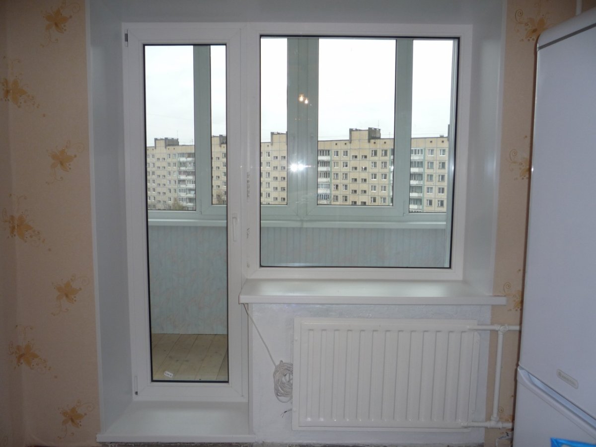 Окна Рехау балконный блок