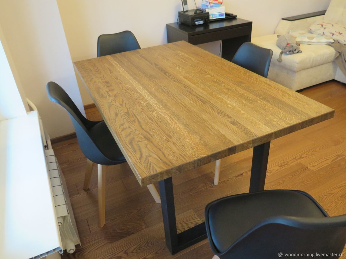 Стол лофт лиственница