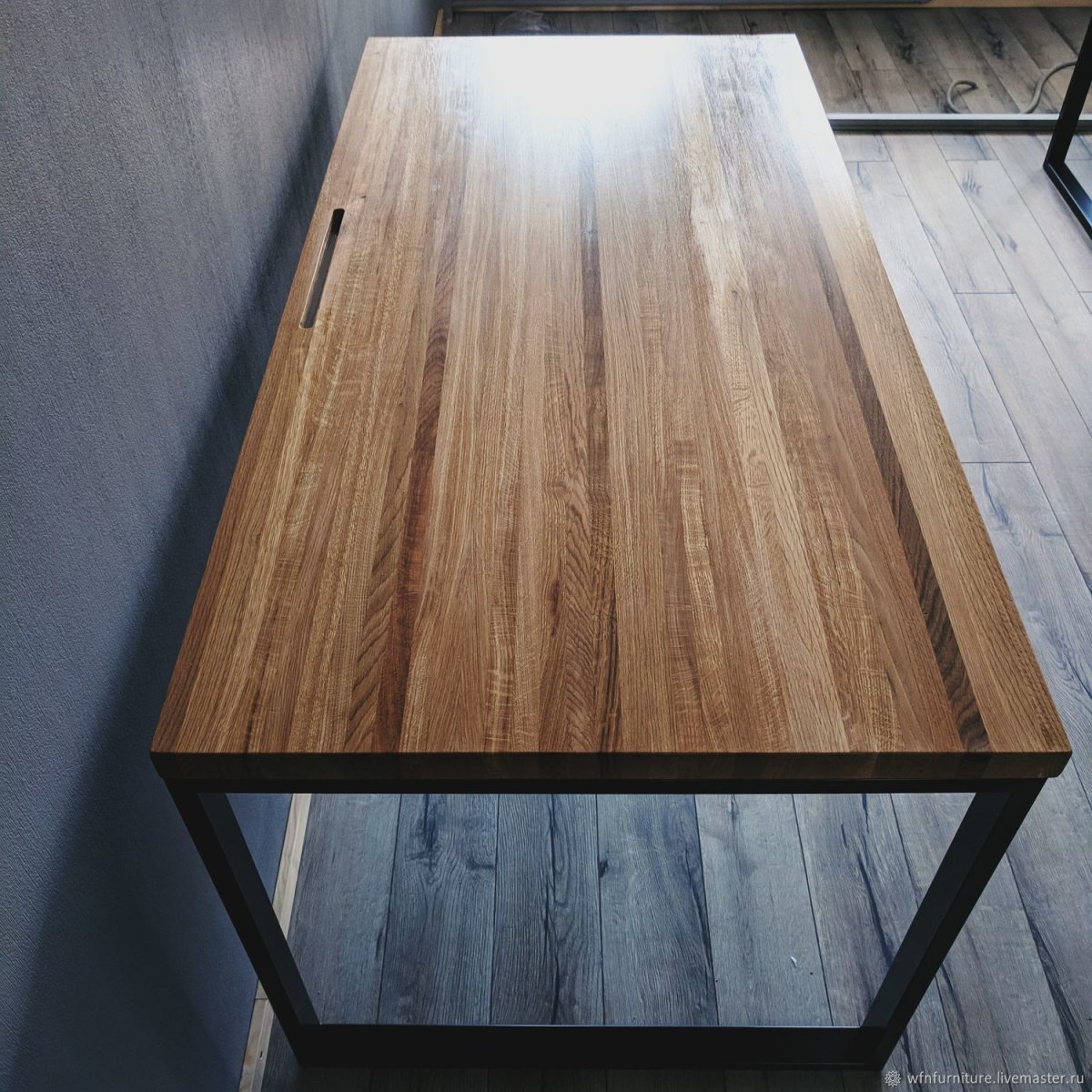 Кухонный стол лофт дуб Кельтик