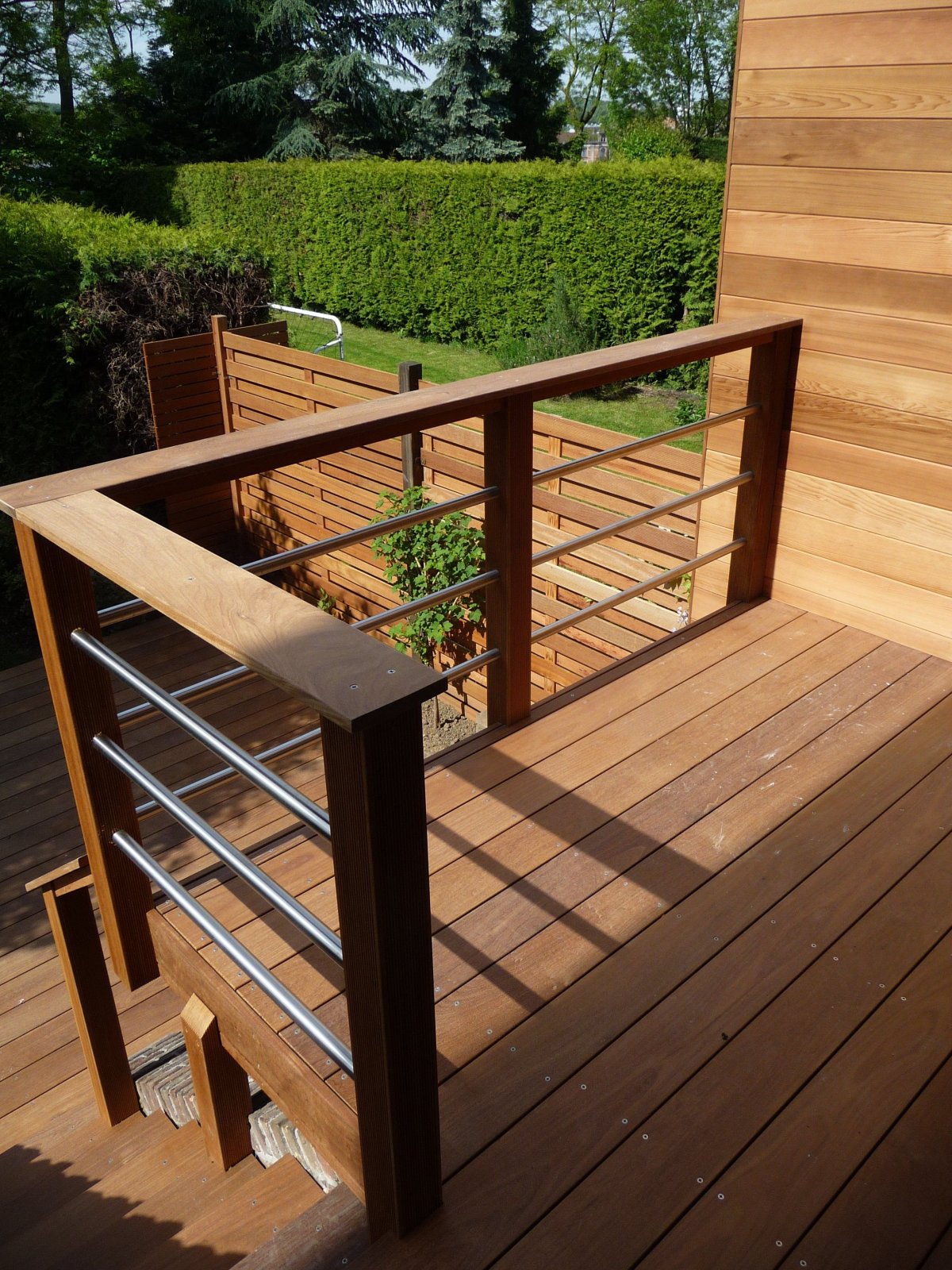 Ограждение террасы