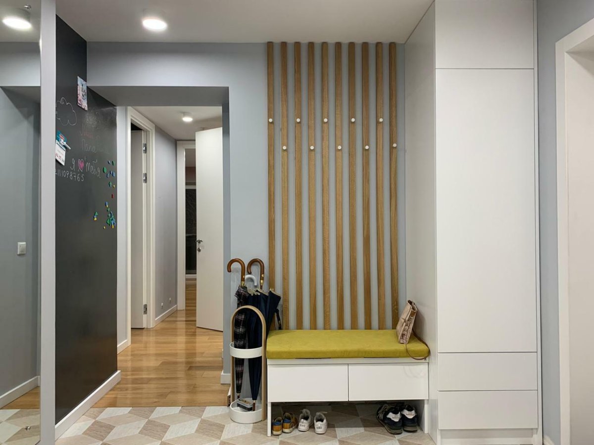 Реечные прихожие готовые варианты