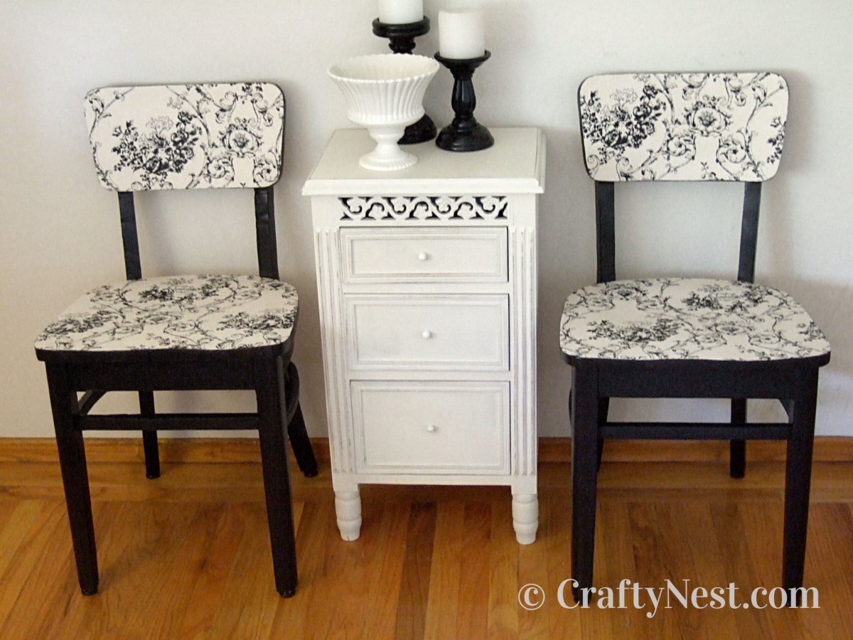 Переделать старый табурет