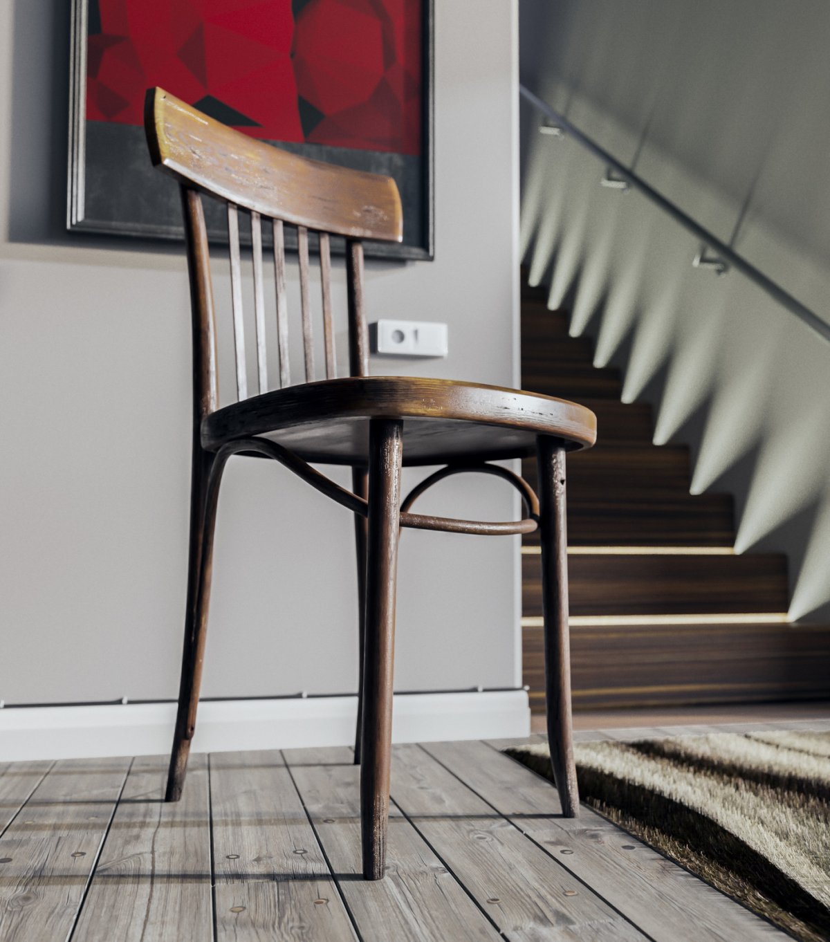 Венские стулья в интерьере