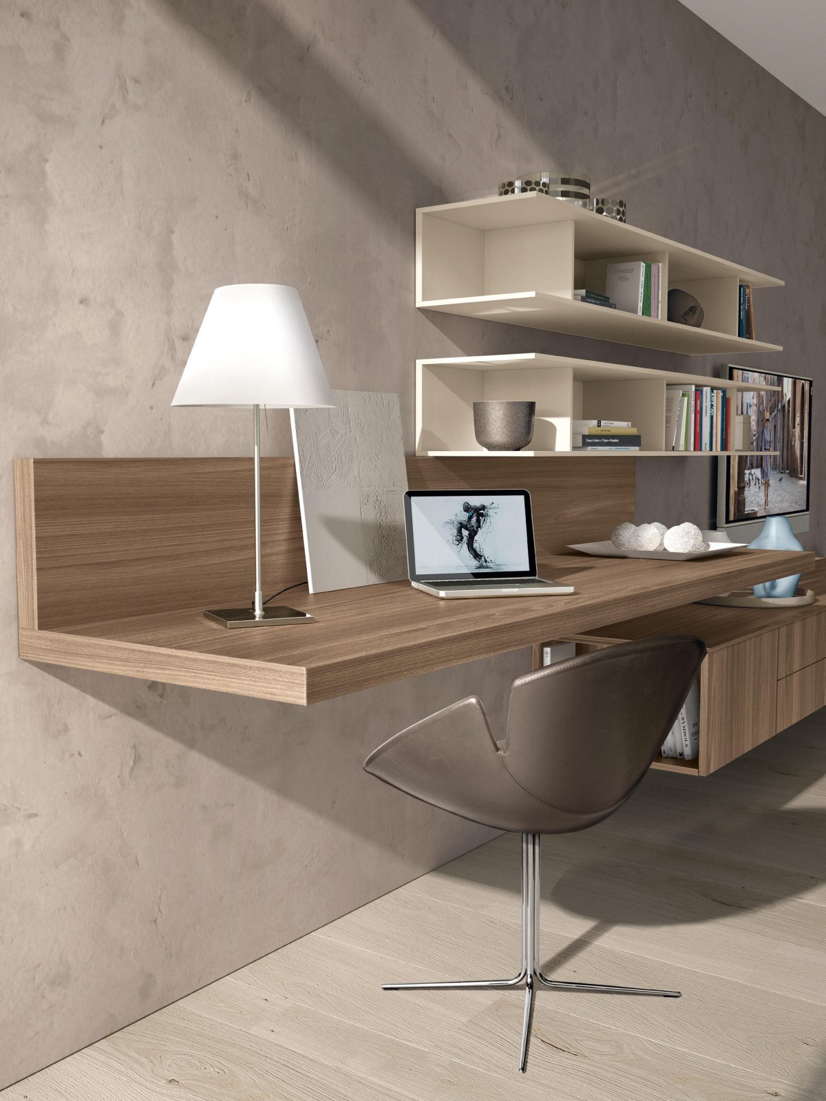 Подвесной письменный стол