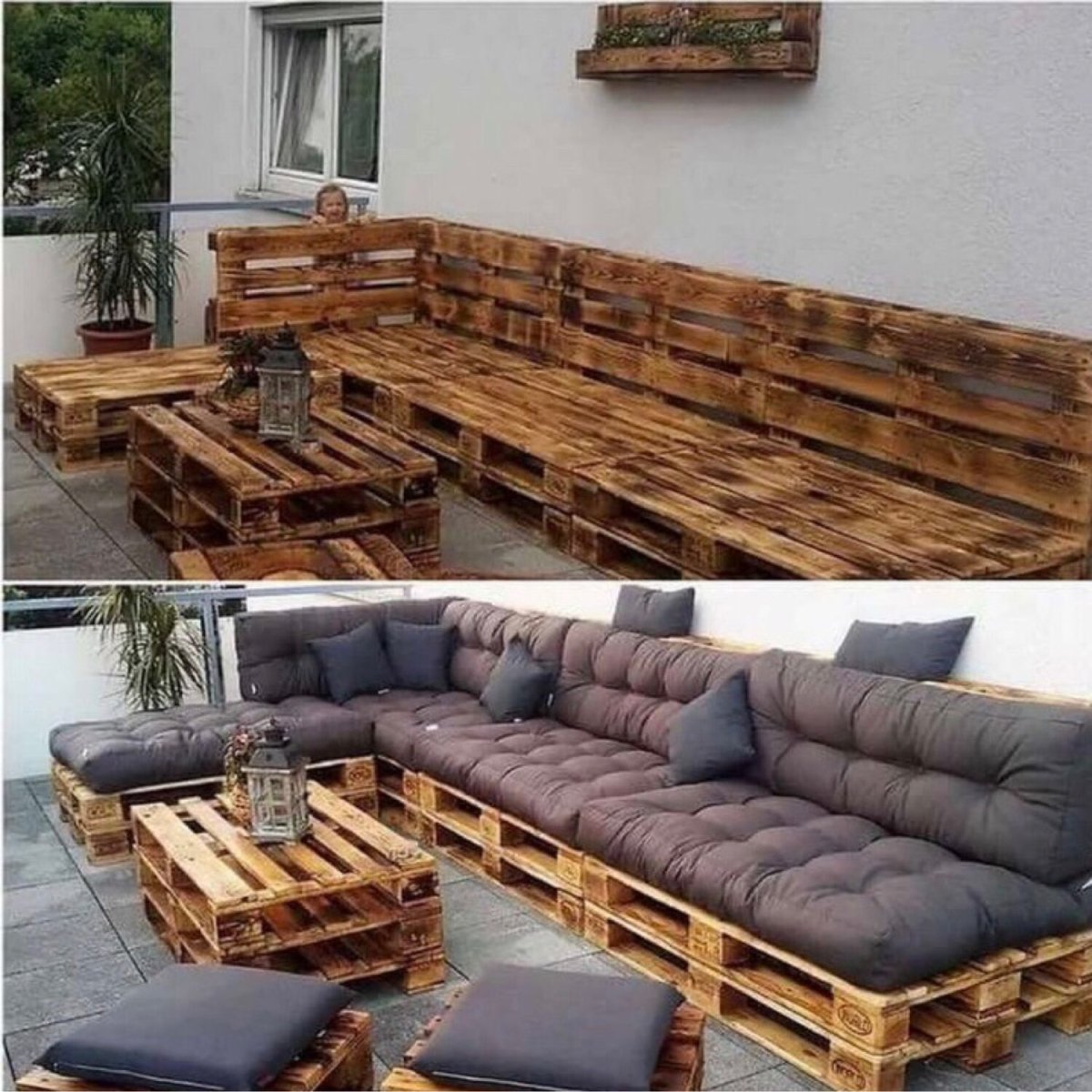 Мебель из европаллетов