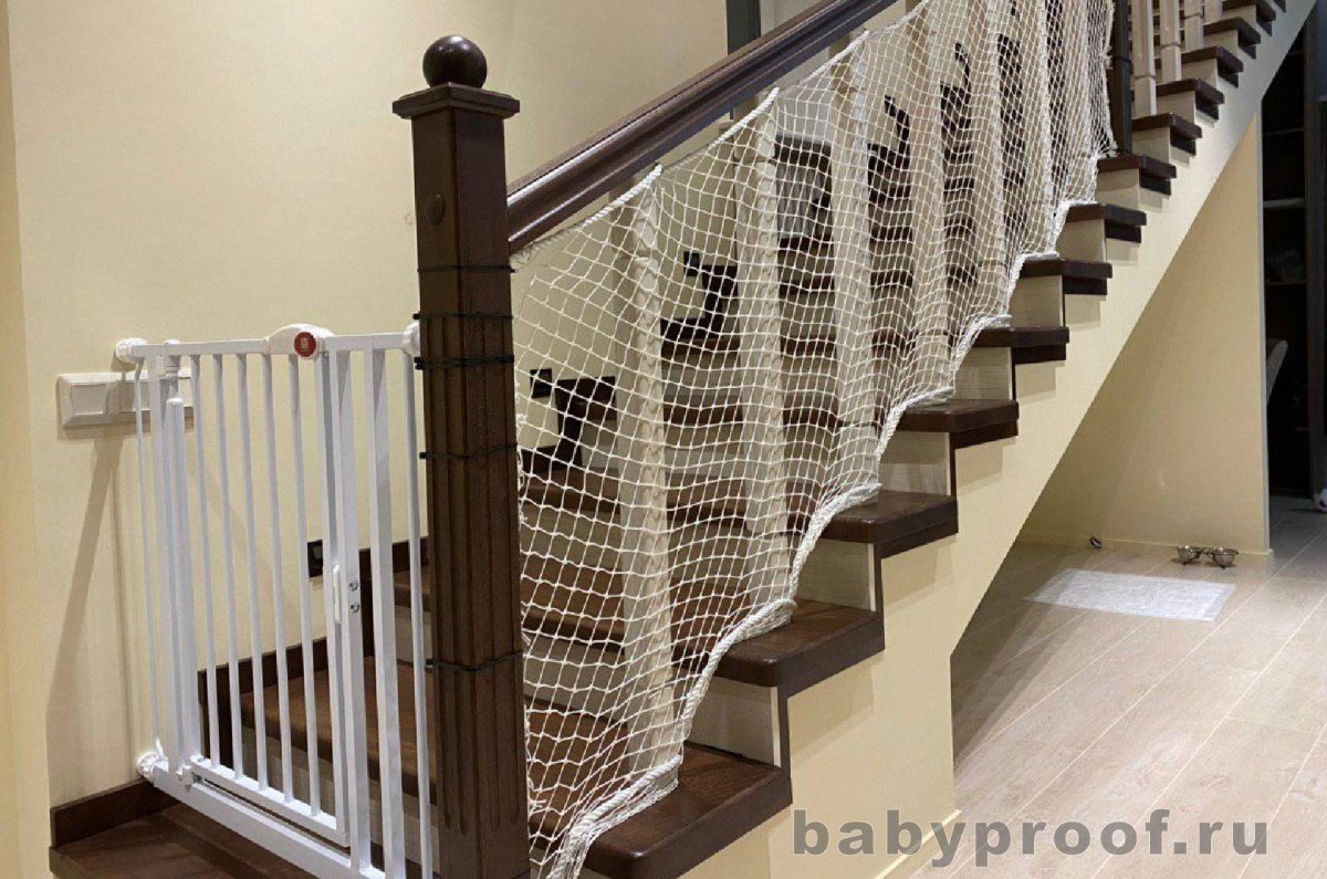Детские ограждения для лестниц