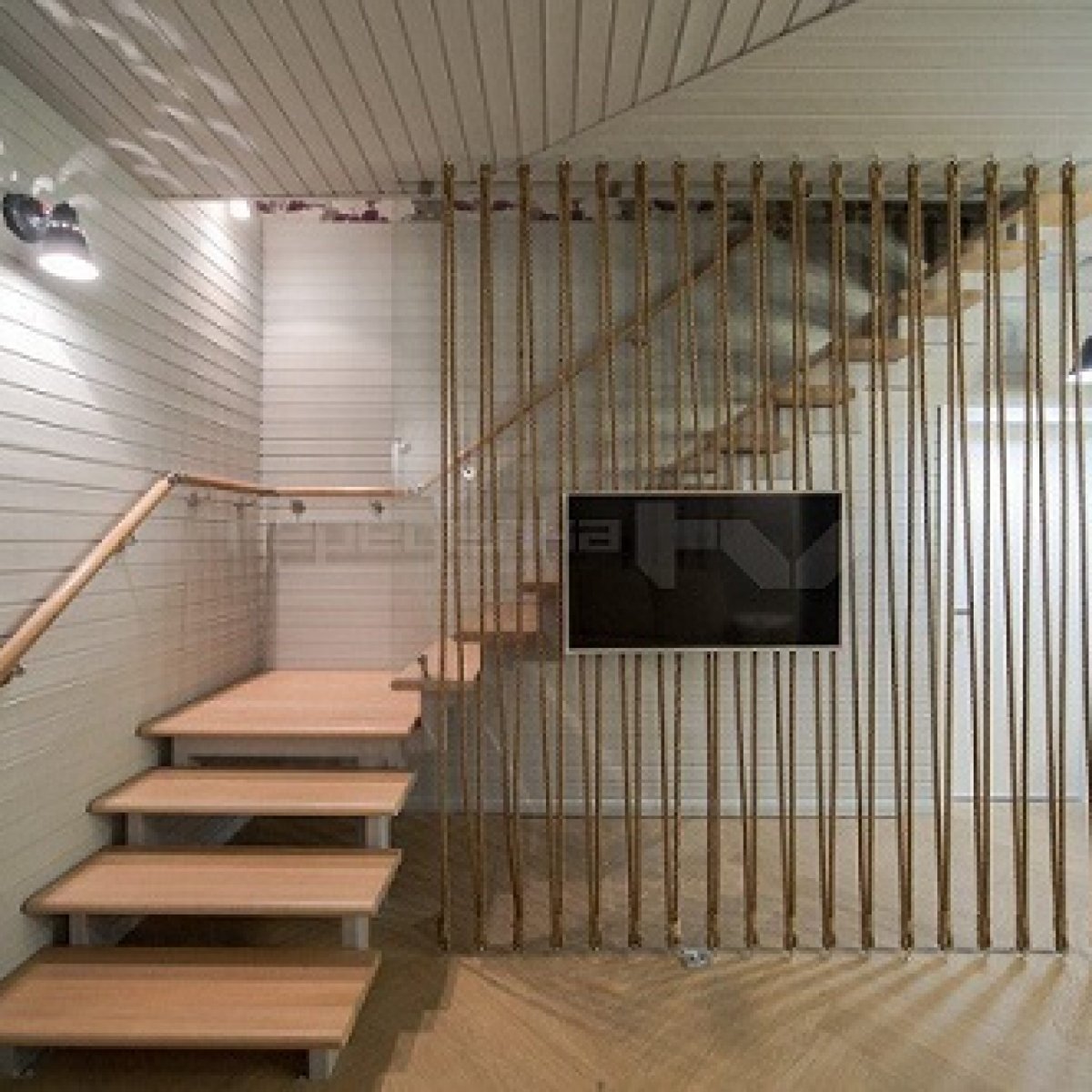 Декоративный канат в интерьере