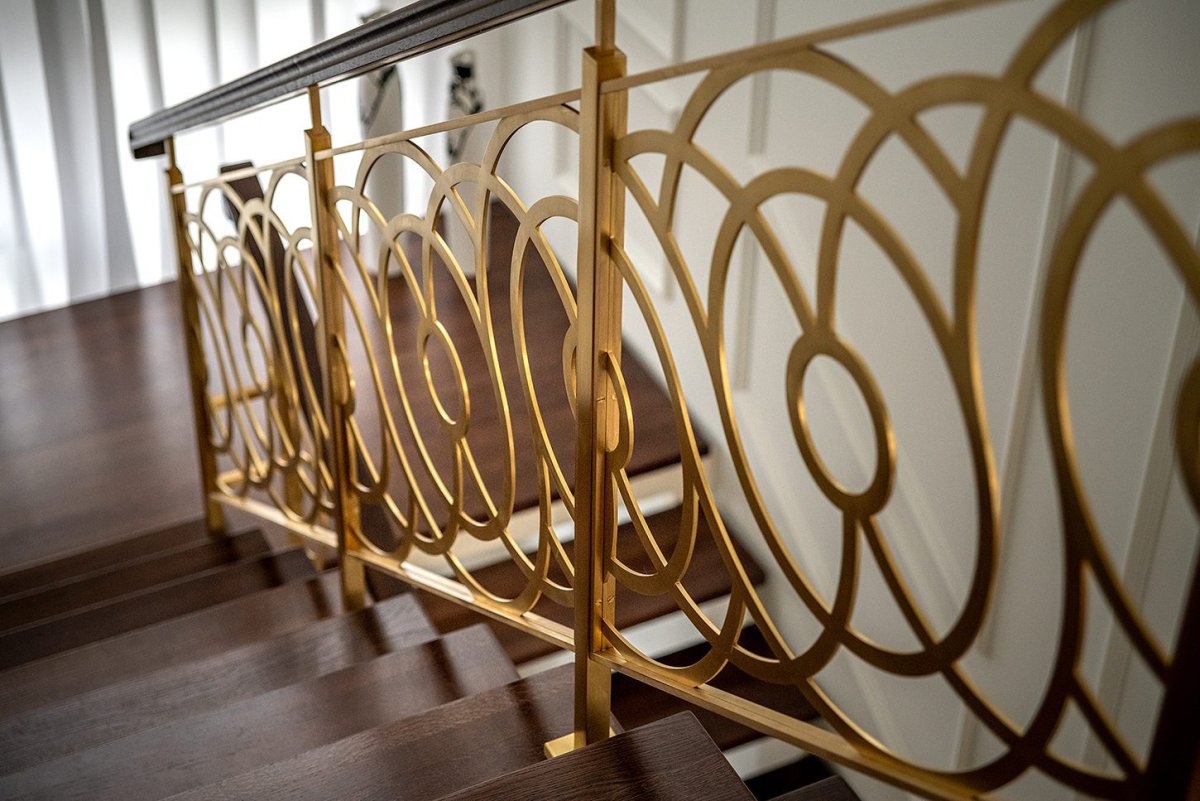 Ограждения лестниц ар деко