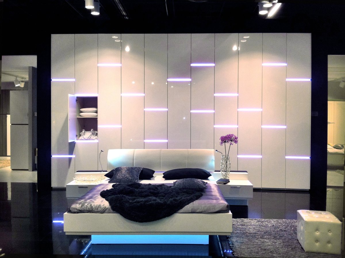 Подсветка шкафа