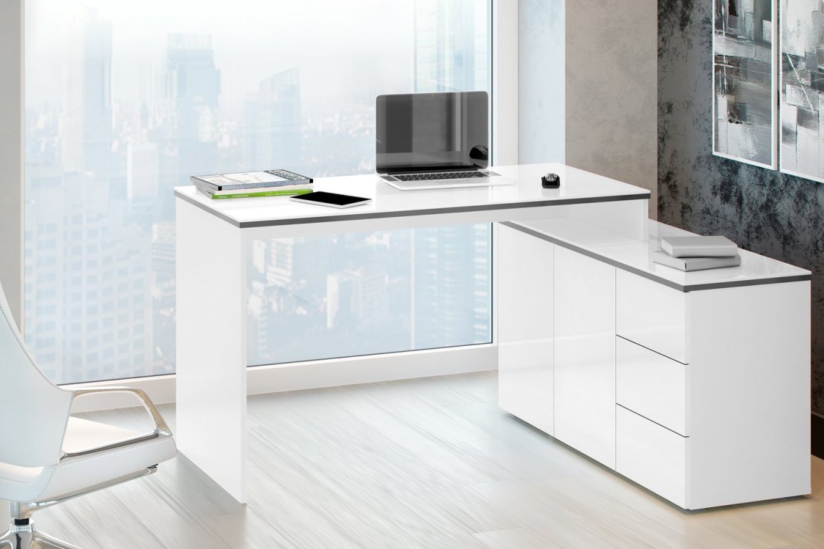 Стол письменный белый КСТ-110