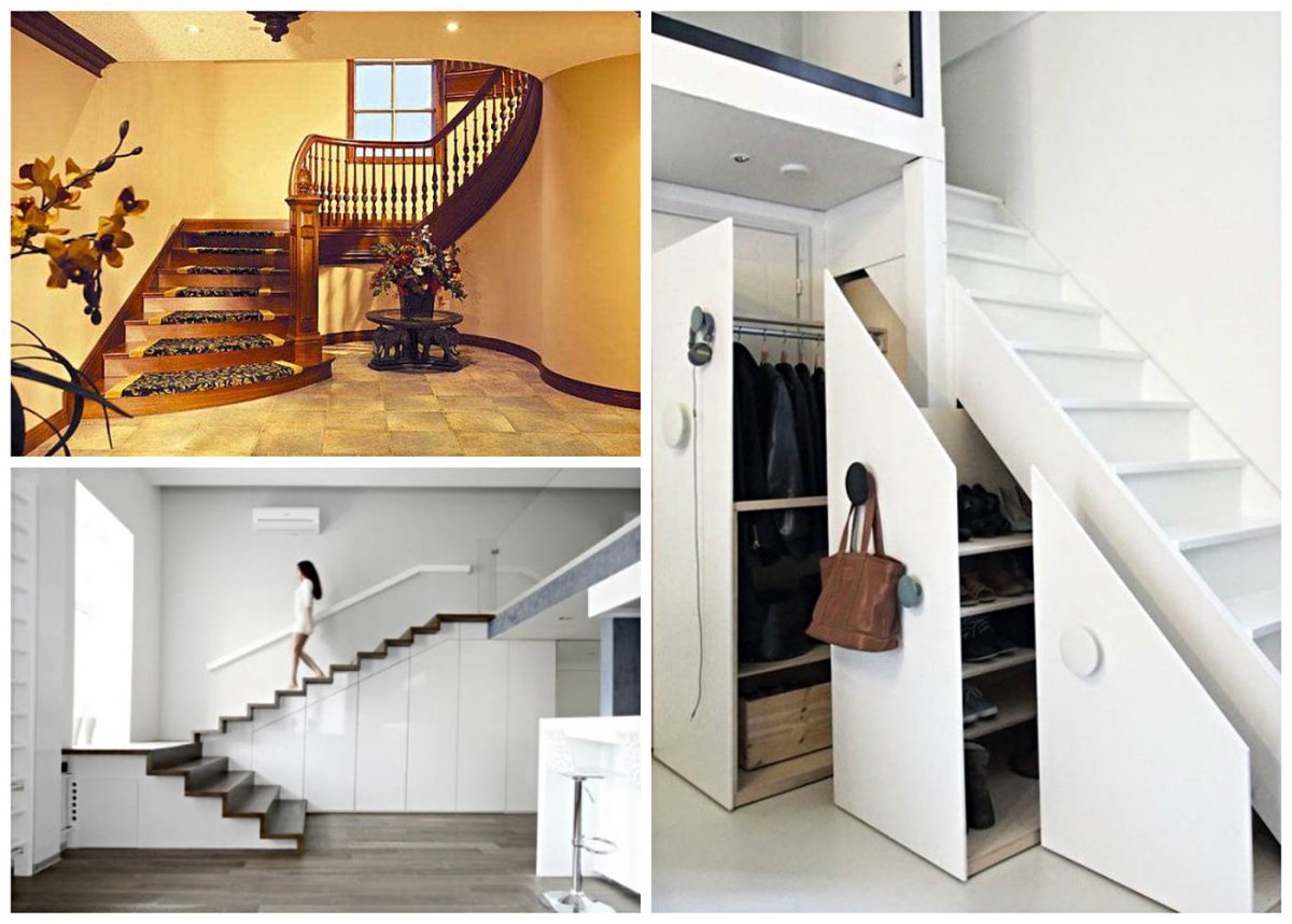 Расположение лестниц в частном доме