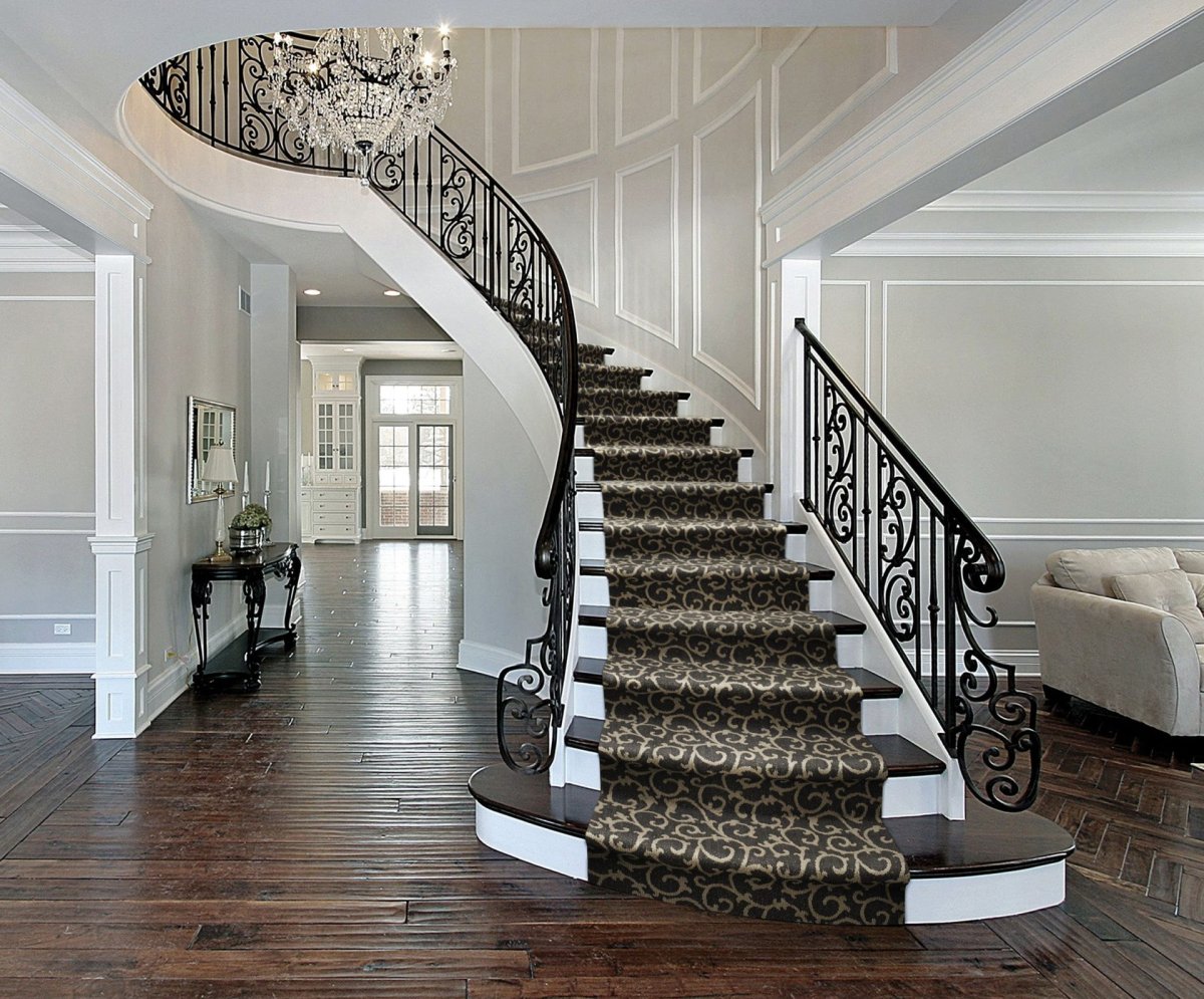 Красивые лестницы на второй этаж