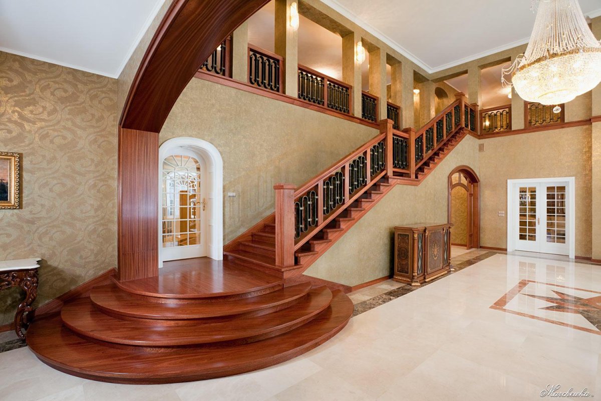 Элитные деревянные лестницы